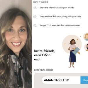 ⭐️ NEW TO POSHMARK ?? Referral code to get discount!!